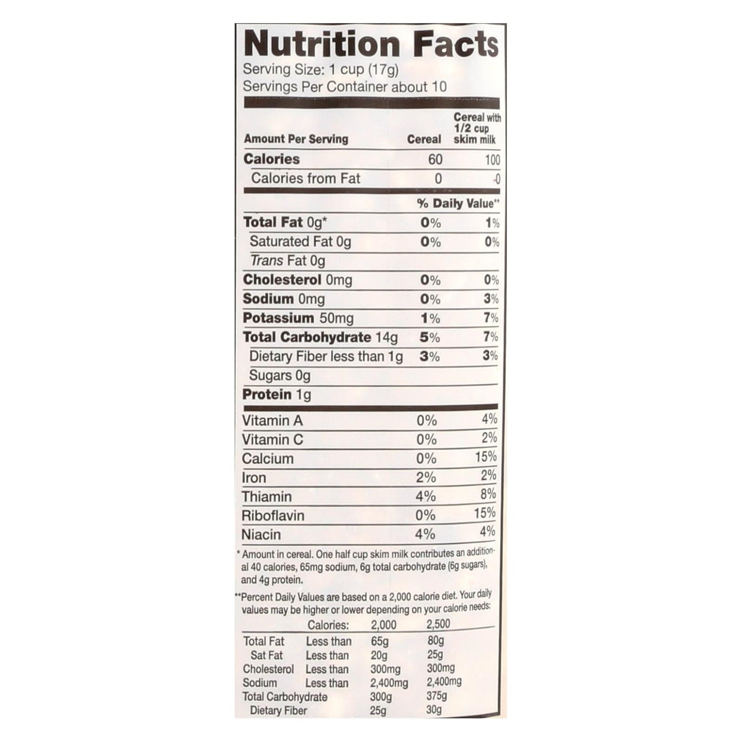 Arrowhead Mills Natural Puffed Rice Cereal (12 Pack - 6 Oz. Each)