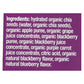 Mamma Chia Squeeze Vitality Snack, Blackberry Bliss - 3.5 Oz. Pack of 16