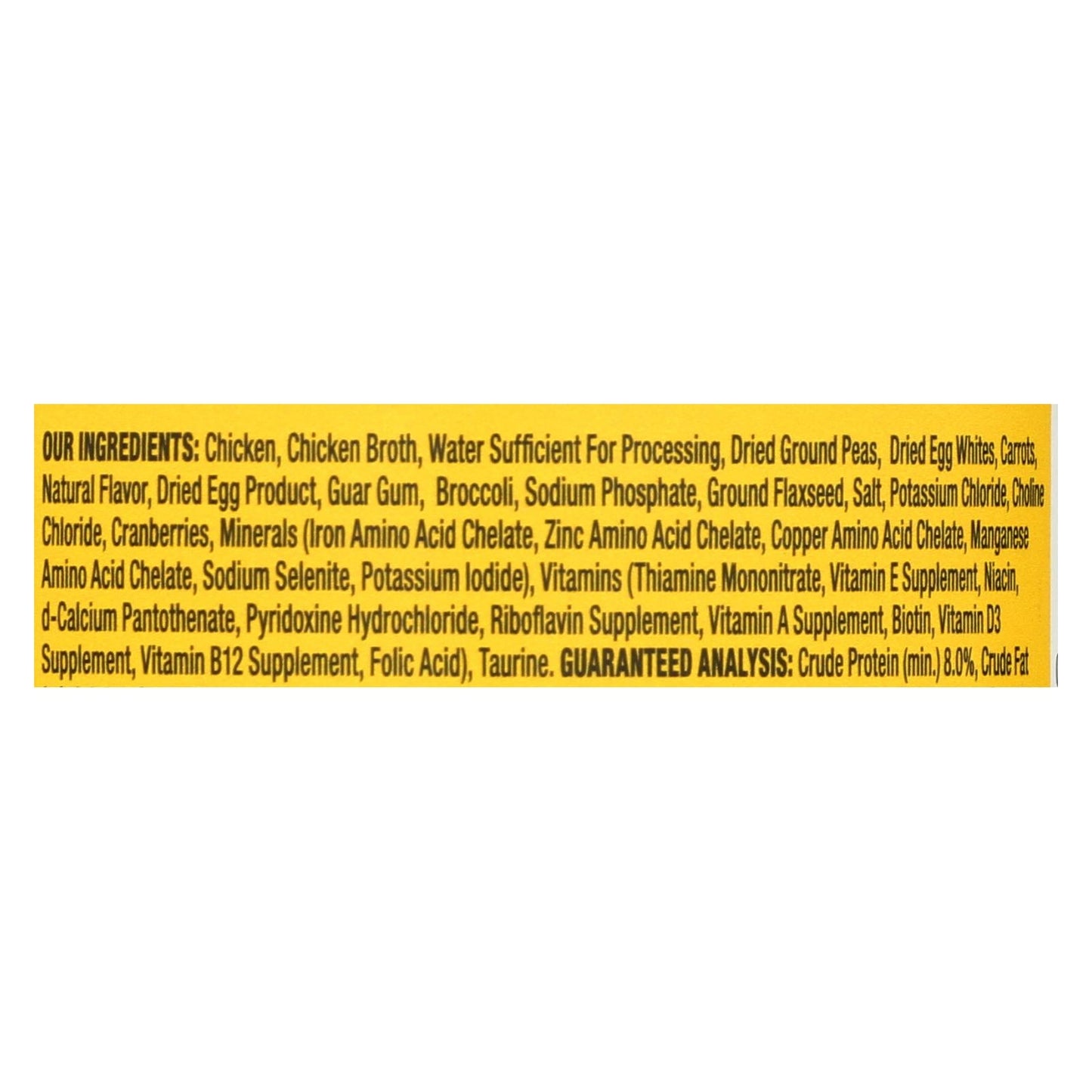 Wellness Pet Products Cat Food - Chicken Entrée (Pack of 24) - 3 Oz.
