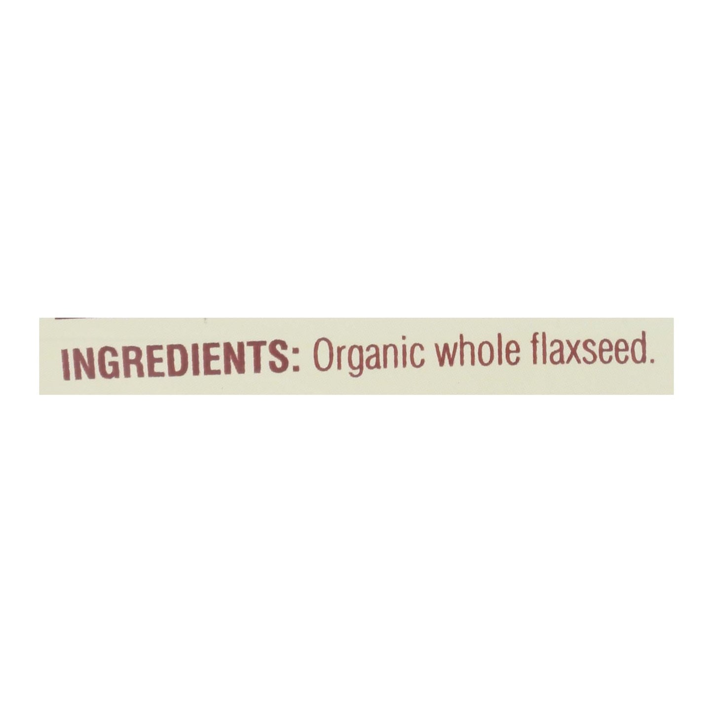 Spectrum Essentials Organic Whole Flaxseed, 15 Oz.