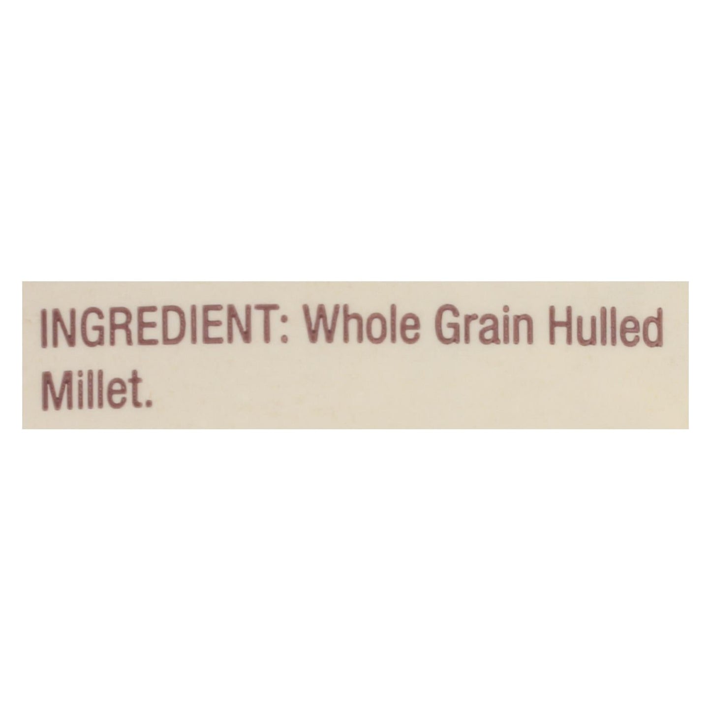 Bob's Red Mill Gluten-Free Millet, 28 oz., Pack of 4