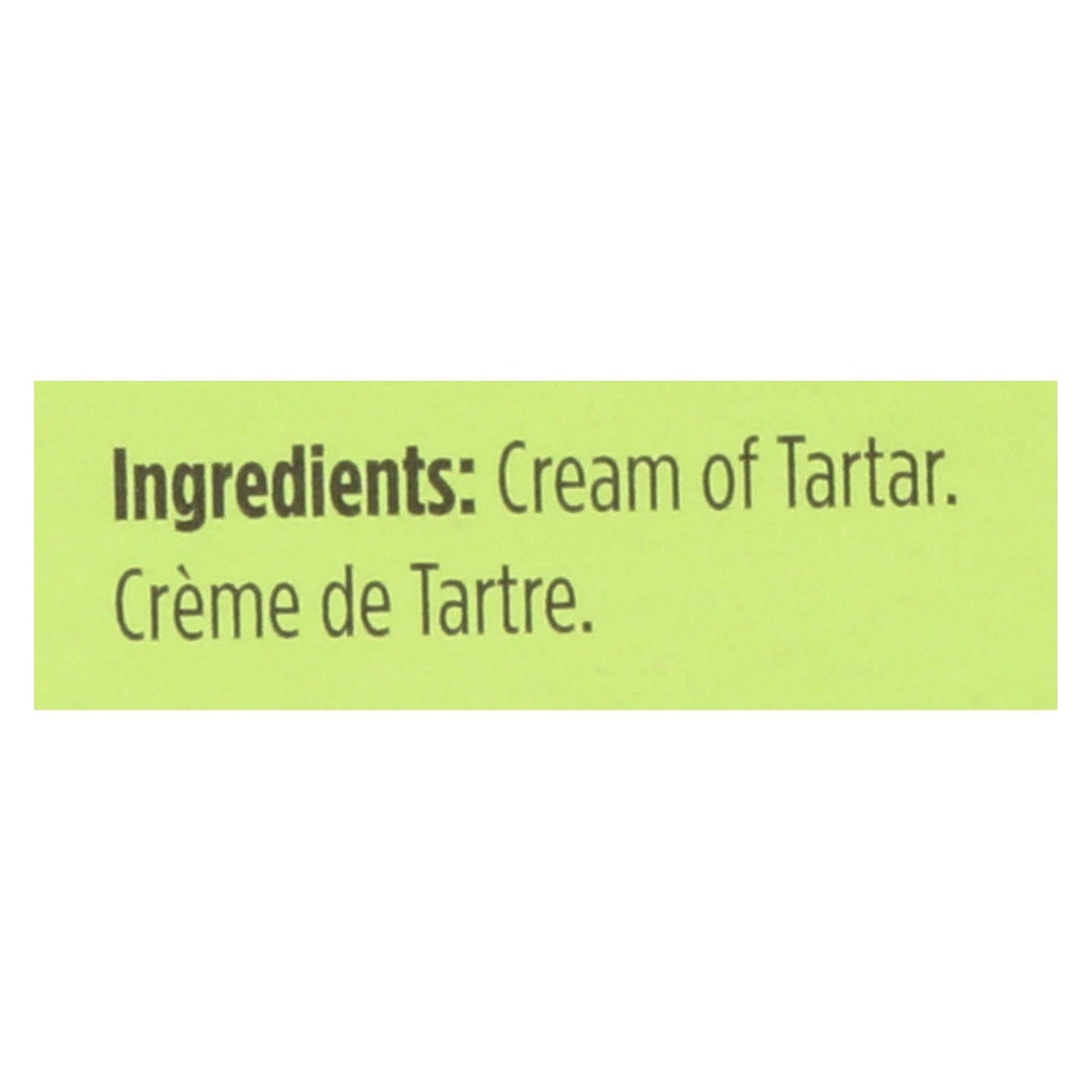 Spicely Organics Cream of Tartar for Baking, Acid Neutralizer - Pack of 6 - 0.5 Oz.