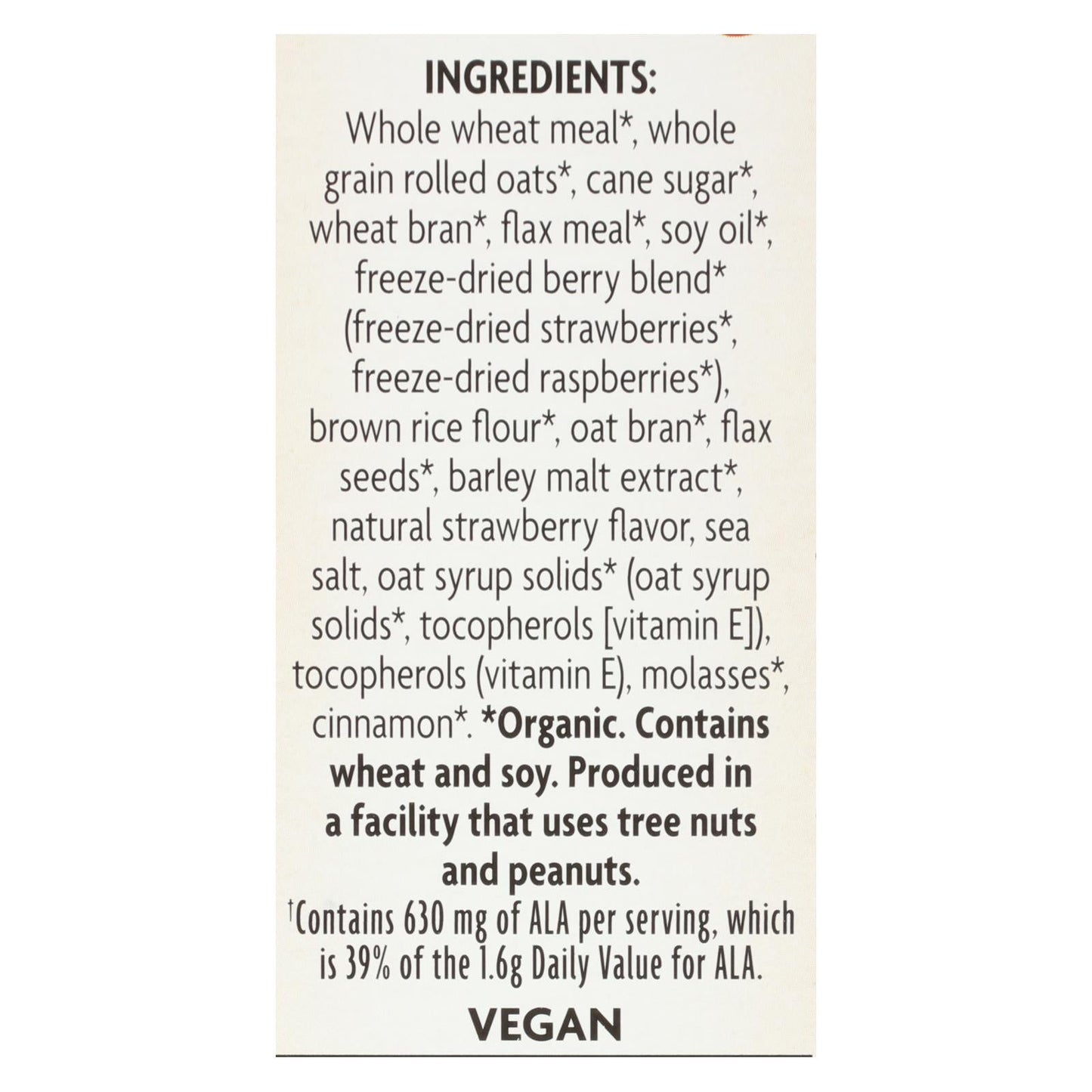 Nature's Path Organic Flax Plus Cereal: Red Berry Crunch, 10.6 Oz (Pack of 12)