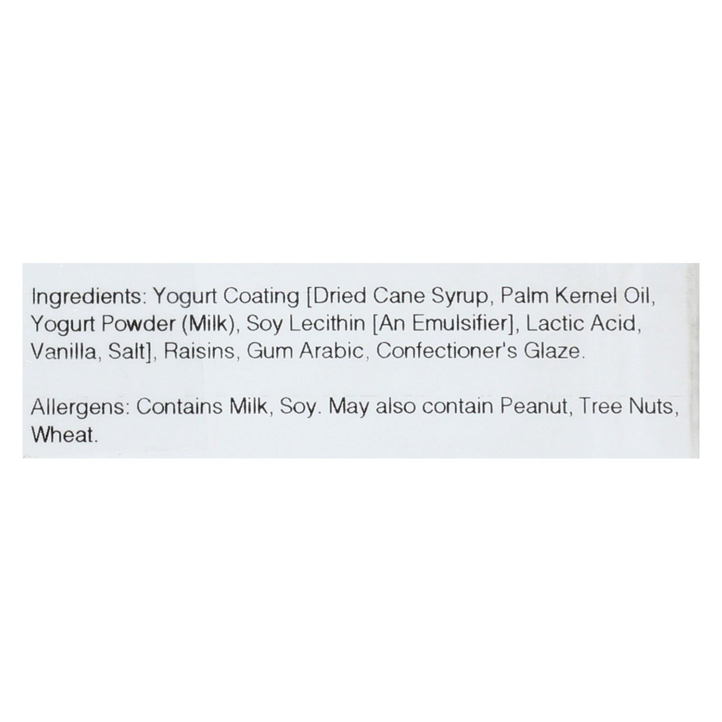 Woodstock Plain Yogurt Raisins, 15 lb Bulk