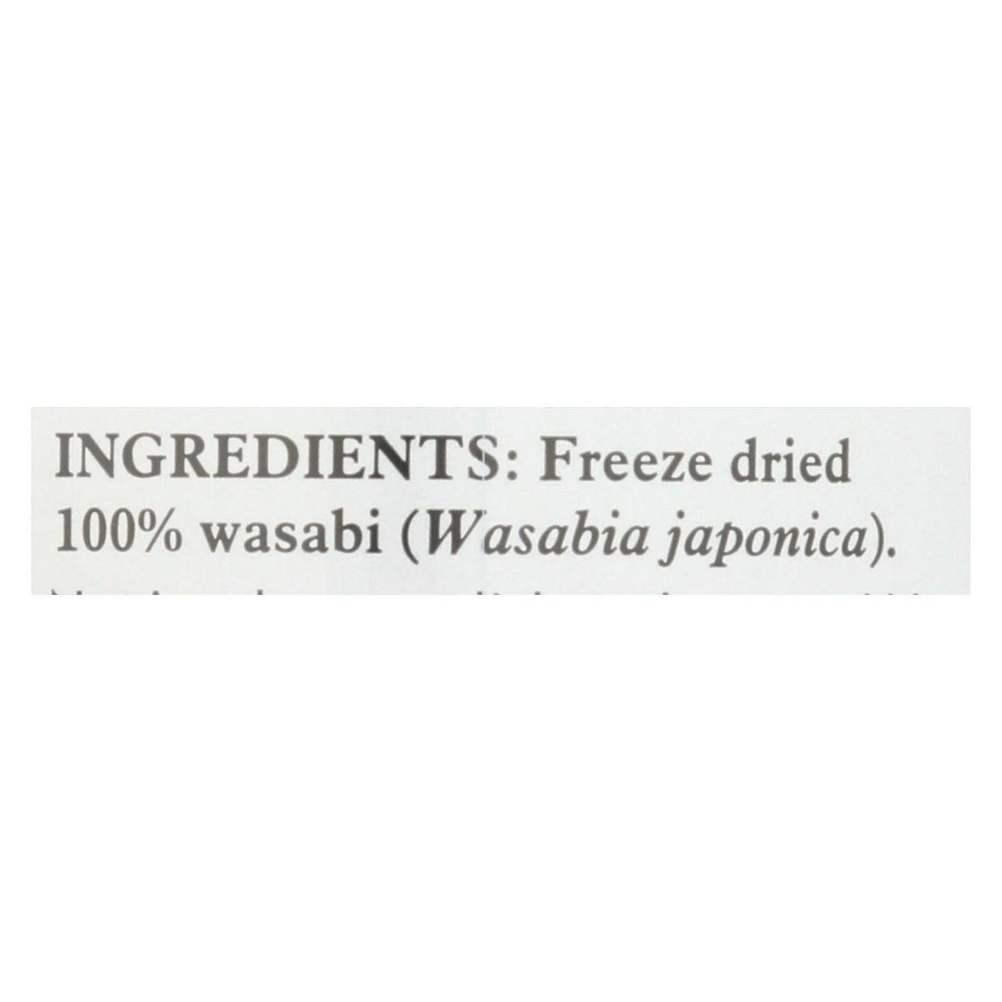 Sushi Sonic Freeze-Dried Real Wasabi (Pack of 12 - 1.5 Oz.)