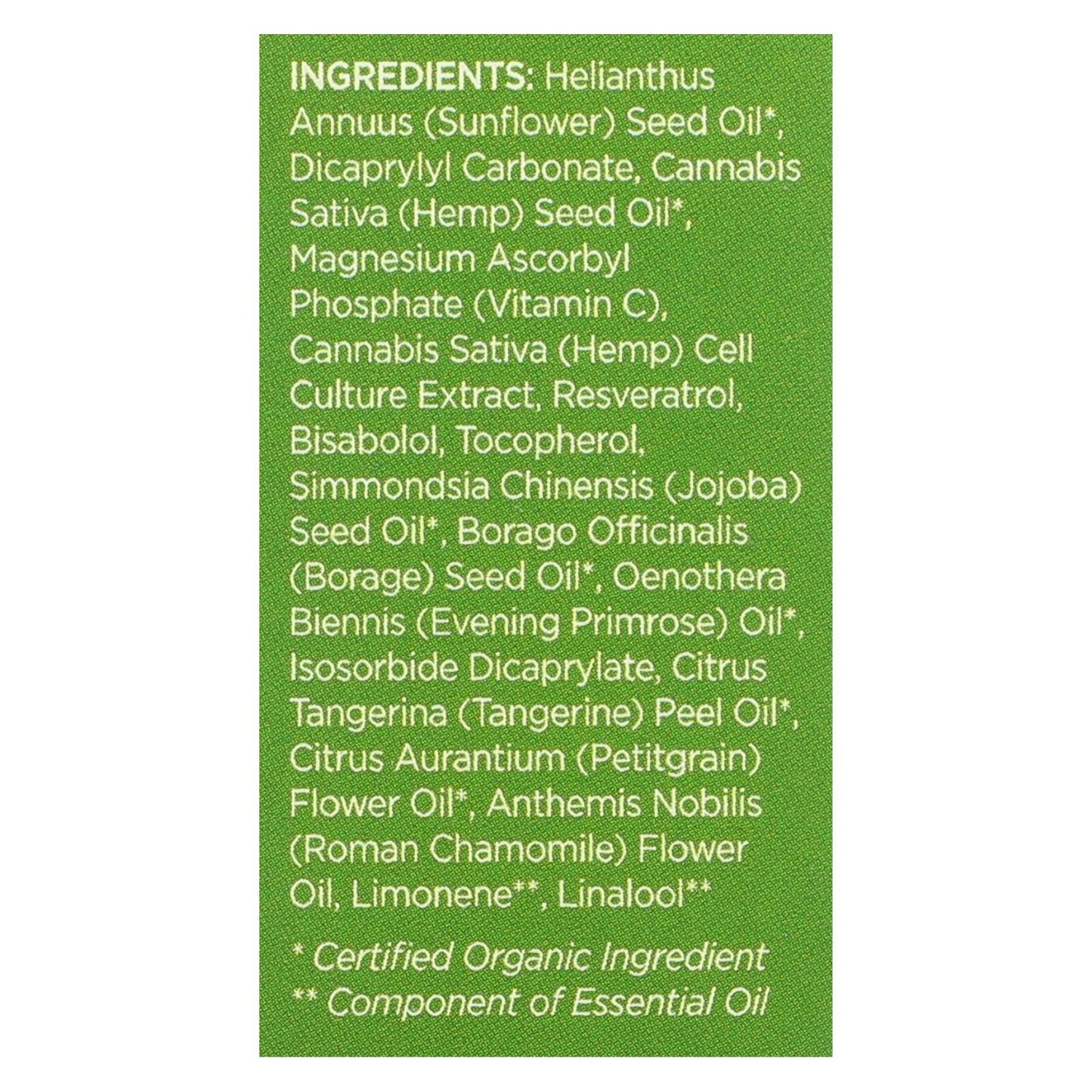 Andalou Naturals Cannacell Beauty Oil, Anti-Aging, 1 Fl Oz