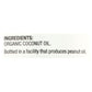 Spectrum Naturals Organic Virgin Unrefined Coconut Oil - 29 Oz., Skin-Nourishing & Culinary