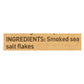 Maldon Smoked Sea Salt Flakes, 4.4oz Pack of 6