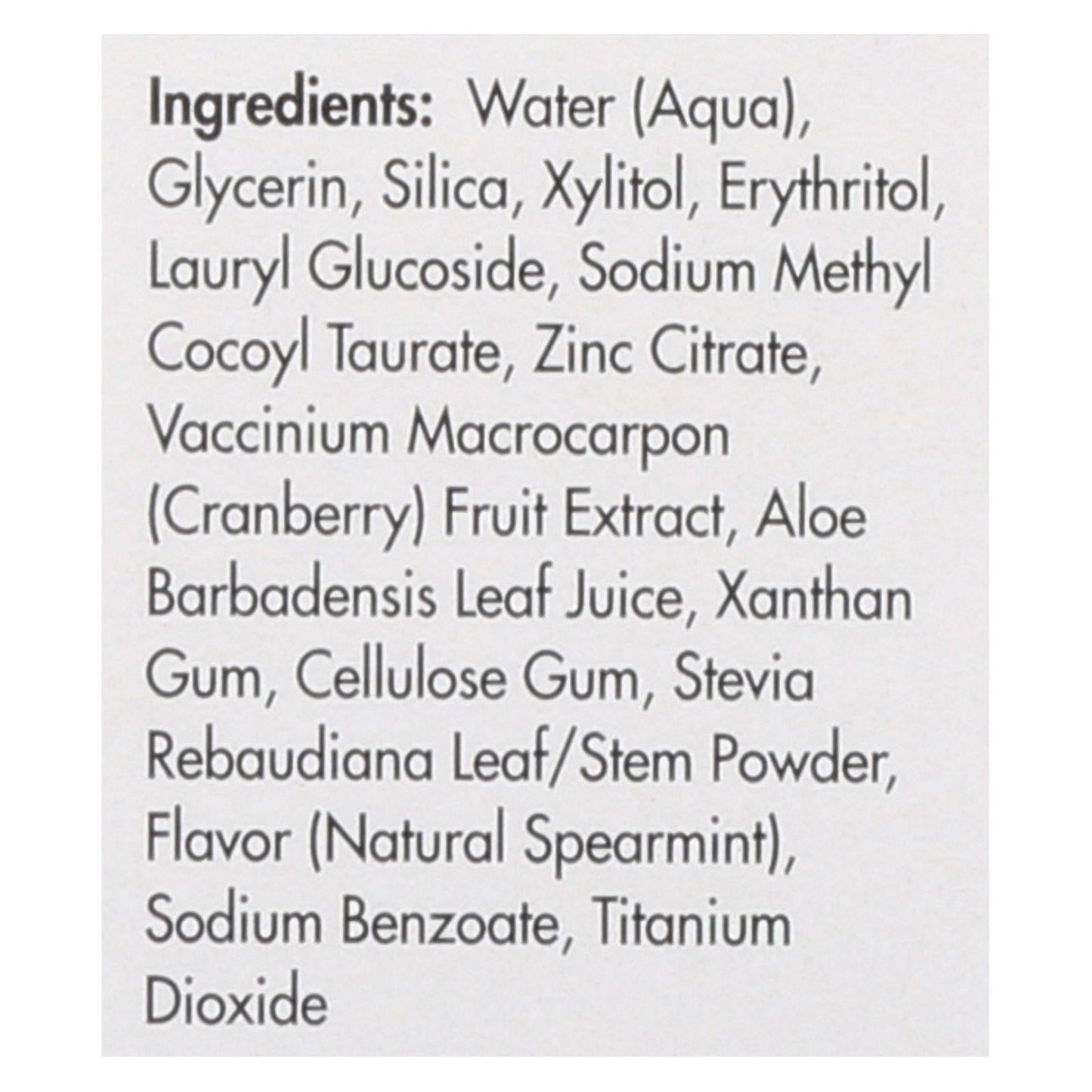 Spry Xylitol Enhanced Spearmint Toothpaste, 5 Oz.