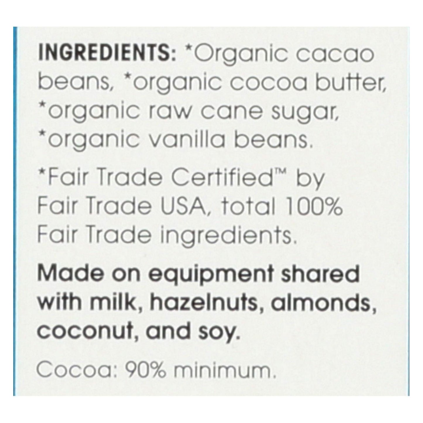 Alter Eco Americas Organic Dark Super Blackout Chocolate Bar (Case of 12 - 2.65 Oz)