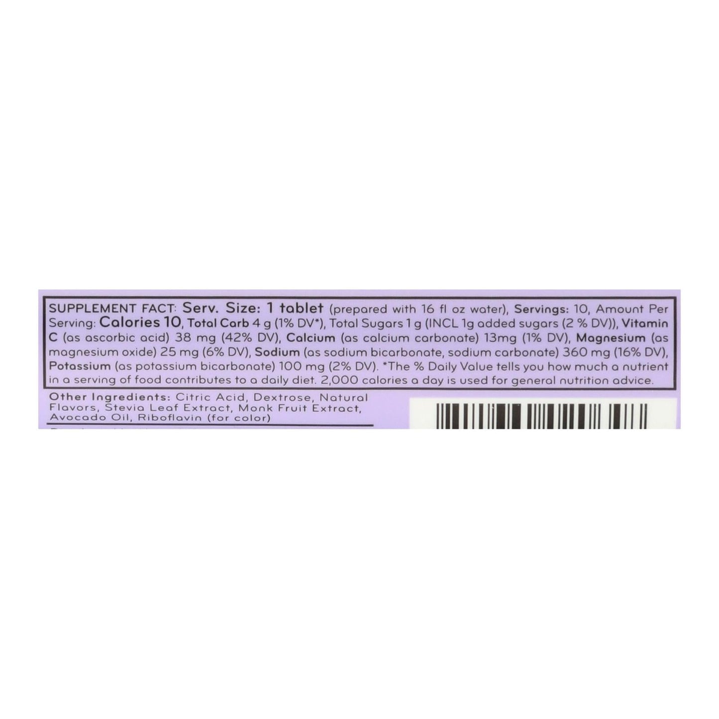 Nuun Active Grape Hydration Drink Tablets (8 Pack of 10)