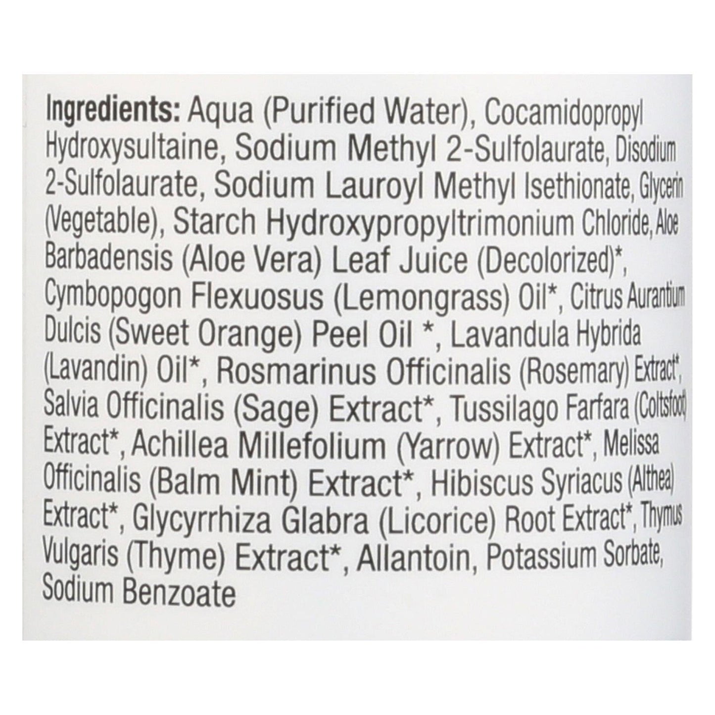 Beauty Without Cruelty Daily Benefits Shampoo (16 Fl Oz)