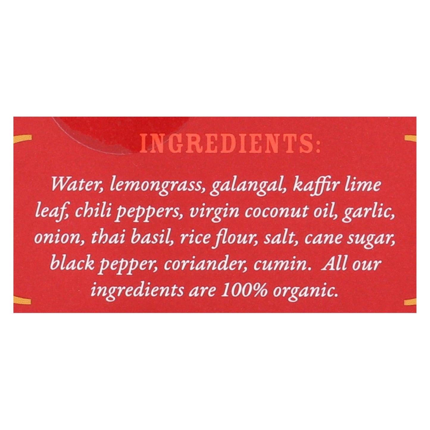 Mike's Organic Curry Love Organic Curry Paste, Red Thai, 2.8 Oz. (Pack of 6)