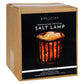 Evolution Natural Himalayan Salt Crystal Lamp in Wooden Basket