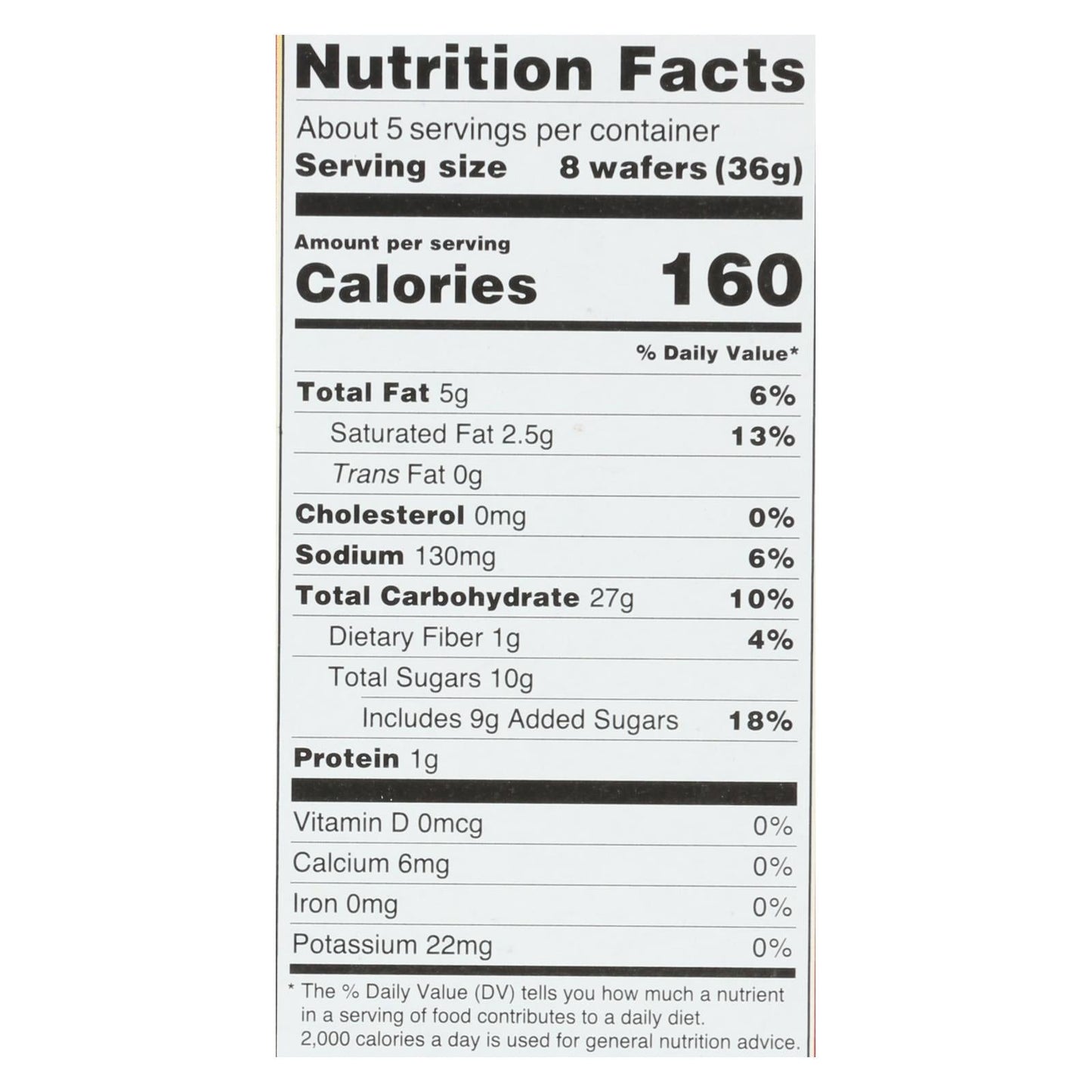 Kinnikinnick Vanilla Wafer Cookies (Pack of 6 - 6.3 Oz.)