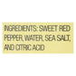 Cento Roasted Red Bell Peppers, 7 Oz. Jars, Case of 12