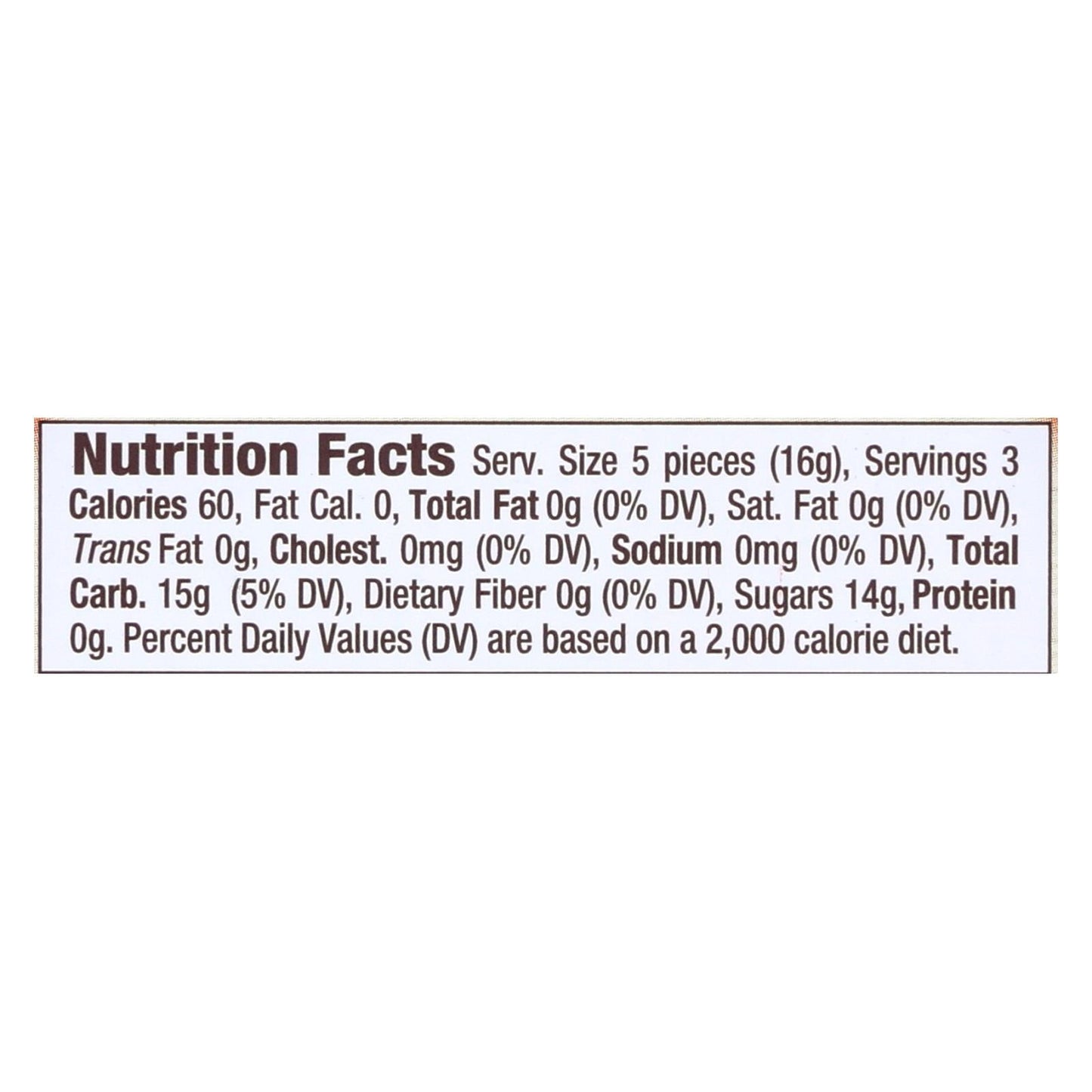 Torie & Howard Organic Pink Grapefruit & Tupelo Honey Hard Candy (8 - 2 Oz)