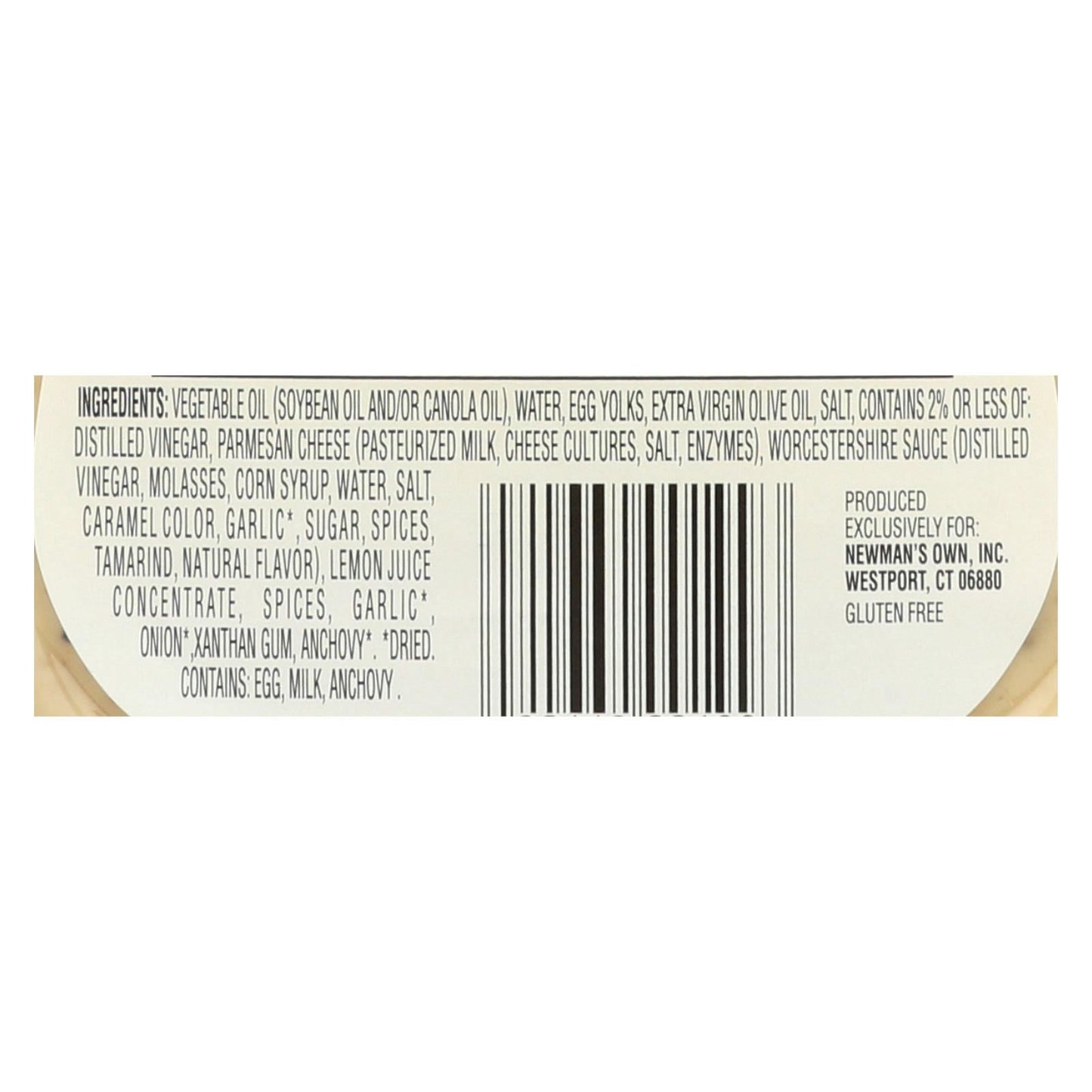 Newman's Own Creamy Caesar Dressing, 6-Pack of 16 Fl Oz. Bottles