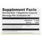 Natural Balance Kava Kava Root Extract, 60 Vegetarian Capsules — Herbal Relaxation Support