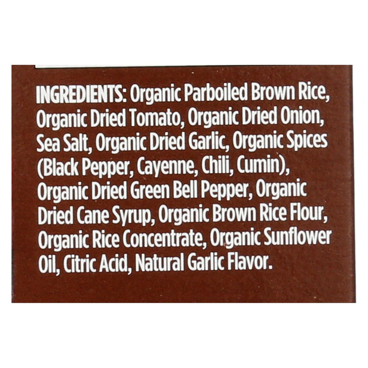 Lundberg Family Farms Organic Whole Grain Spanish Rice, 6-Ounce, Pack of 6