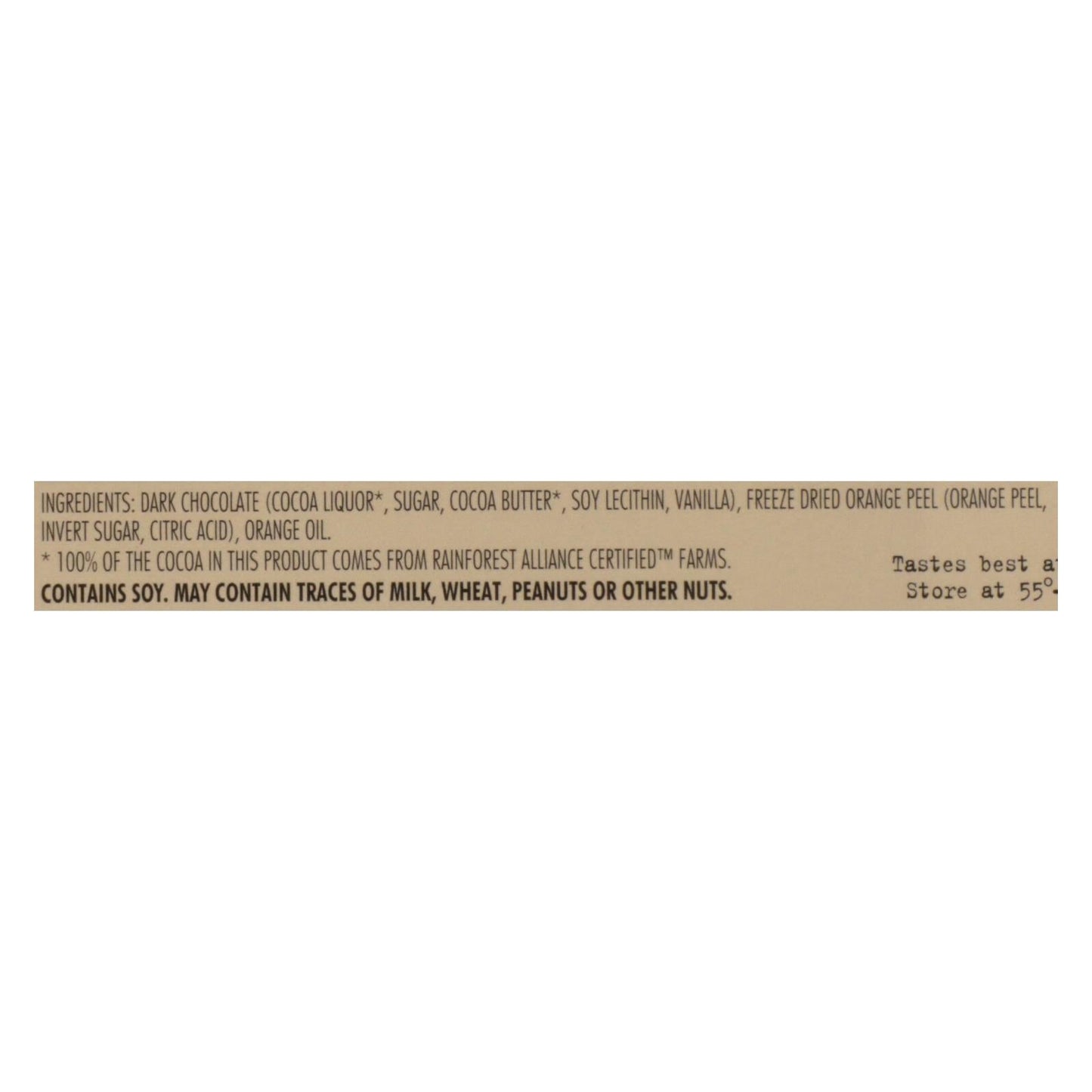 Chocolove Dark Chocolate Bar with Orange Peel - 3.2 Oz Bar (Pack of 12)