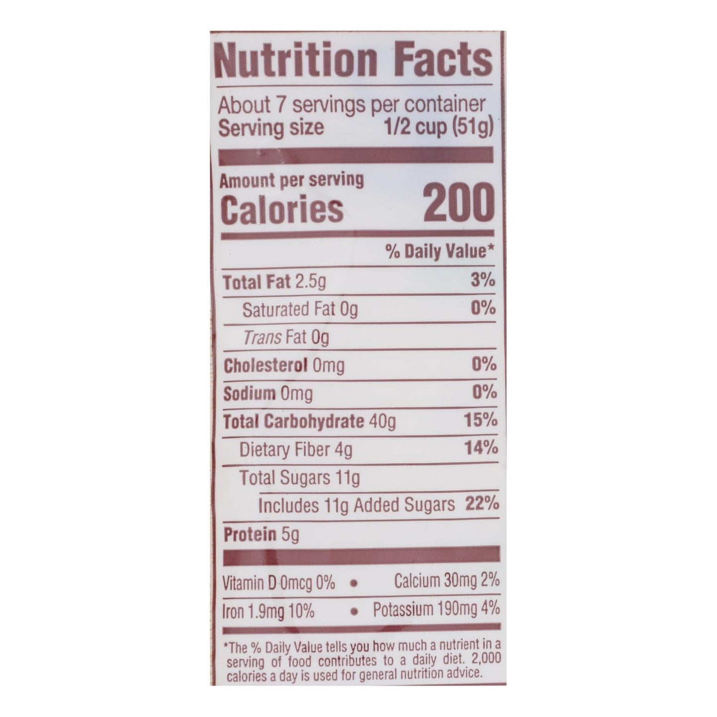 Back To Nature Lightly Sweetened Whole Grain Original Granola, 12.5 Oz. (Pack of 6)