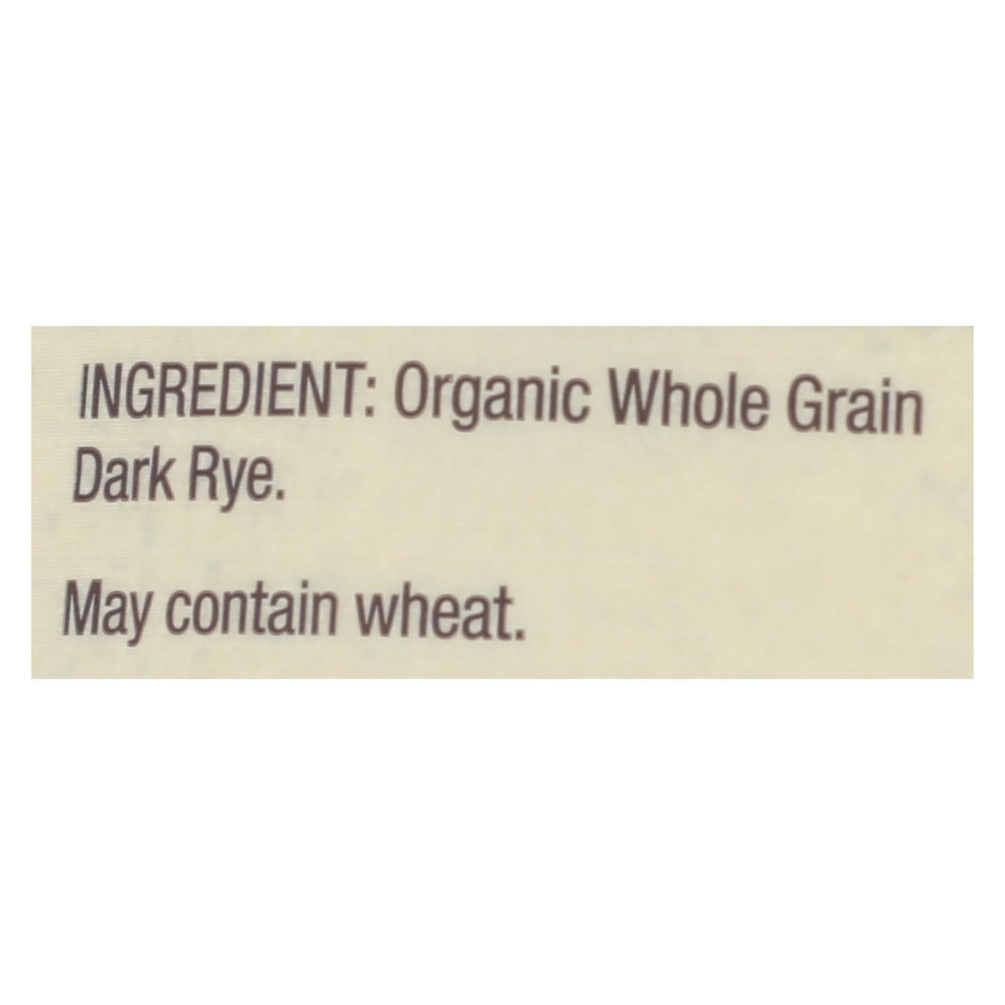 Bob's Red Mill Organic Stone Ground Rye Dark (Pack of 4 - 20 Oz.)