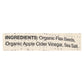 Doctor In The Kitchen Organic Flax Seed Crackers - Sea Salt (Pack of 6 - 5 Oz.)