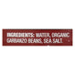 Westbrae Organic Garbanzo Beans, 12 x 25 Oz. Packs