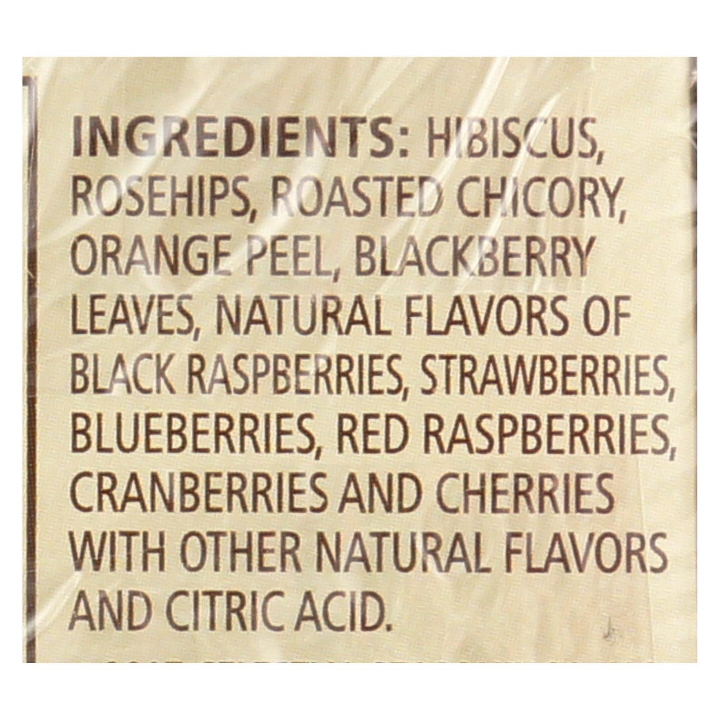 Celestial Seasonings Wild Berry Zinger Herbal Tea, 6 Boxes of 20 Tea Bags