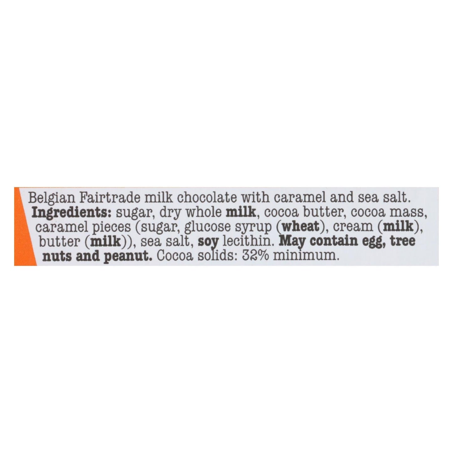 Tony's Chocolonely Milk Caramel Sea Salt Chocolate Bar (Pack of 15) - 6.35 Oz.