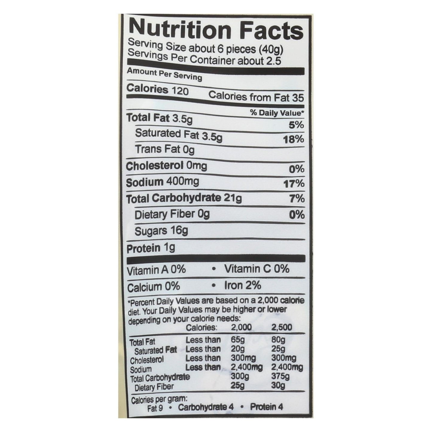 Cocomels Organic Coconut Milk Salted Caramels - 6/3.5 Oz. Pack