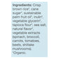 Made Good Crispy Squares Vanilla 4.68 Oz., Pack of 6