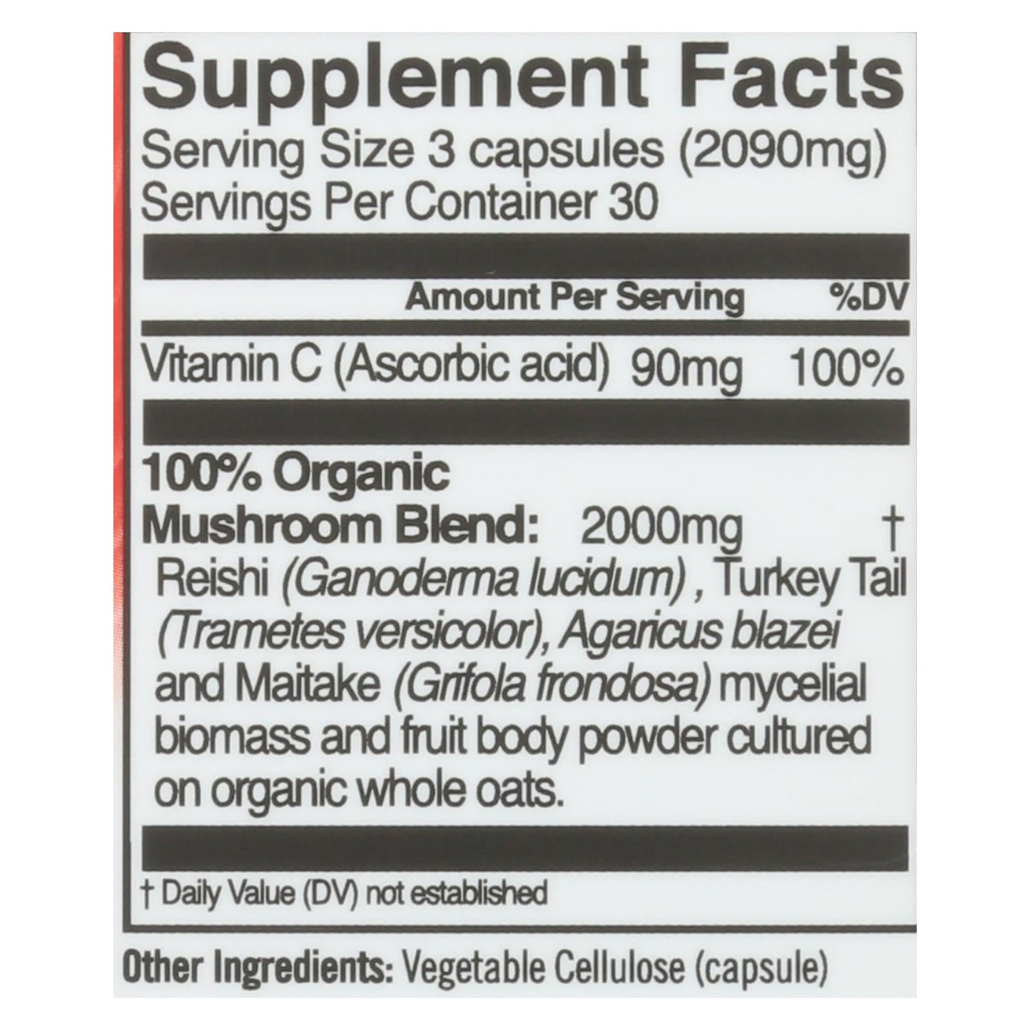 Om Mushroom Immune Defense Supplement Capsules, 90 Count