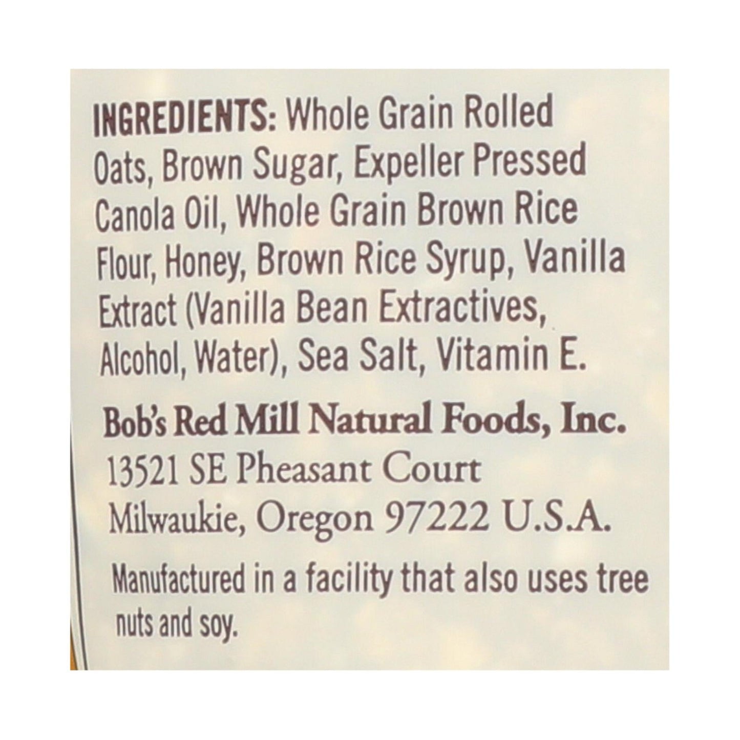 Bob's Red Mill Gluten-Free Honey Oat Granola, 12 oz Boxes, Pack of 4 | Healthy and Wholesome