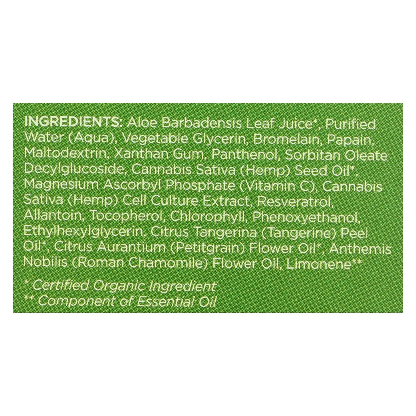 Andalou Naturals Brightening and Refining Cannacell Glow Mask - 1.7 Oz