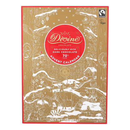 Divine Dark Chocolate Advent Calendar (Pack of 12 - 3 Oz.)