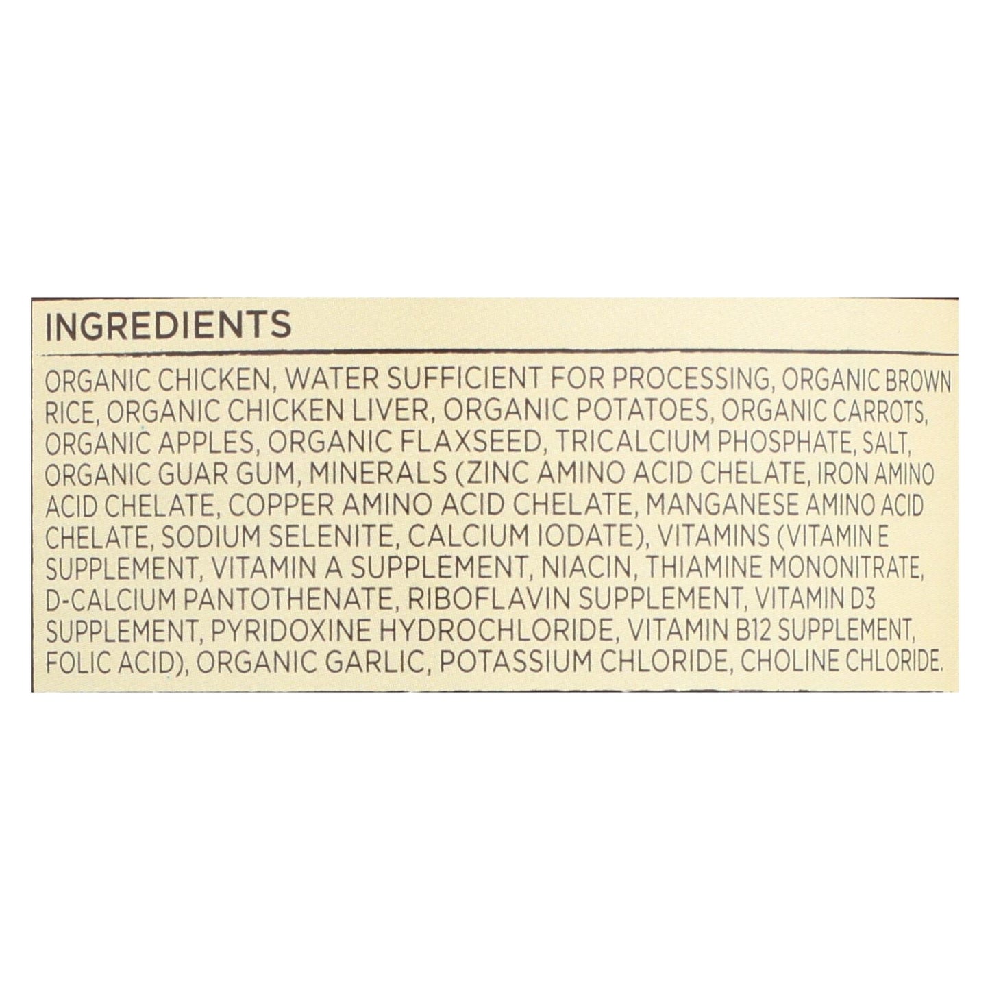 Castor & Pollux Organic Dog Food - Chicken & Brown Rice, 12.7 Oz
