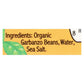 Jack's Quality Organic Garbanzo Beans - Low Sodium, Pack of 8, 13.4 Oz.
