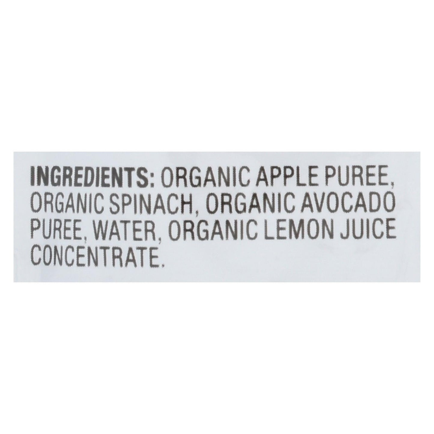 Plum Organics Stage2 Blends Apple Spinach Avocado Baby Food for a Wholesome Start (Pack of 6 - 3.5 Oz.)