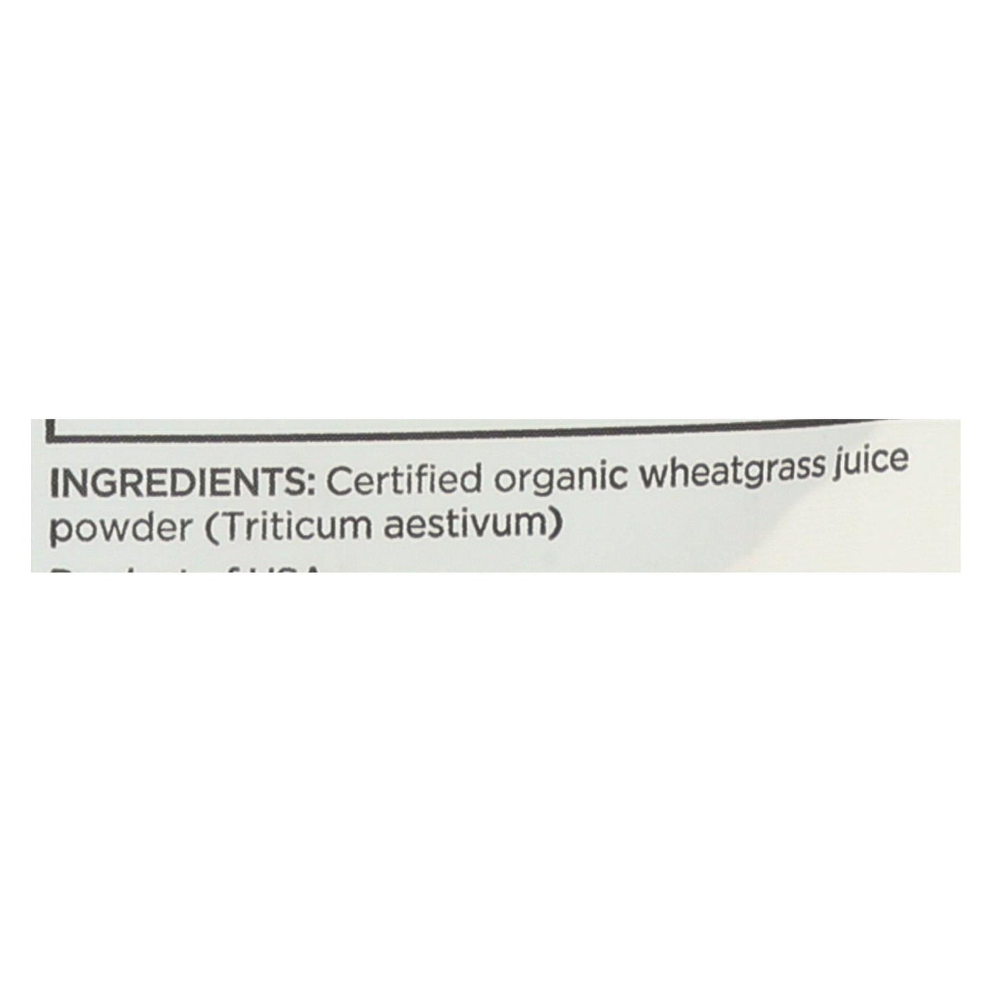 Navitas Naturals Organic Wheat Grass Powder, 1 Oz (Pack of 6)