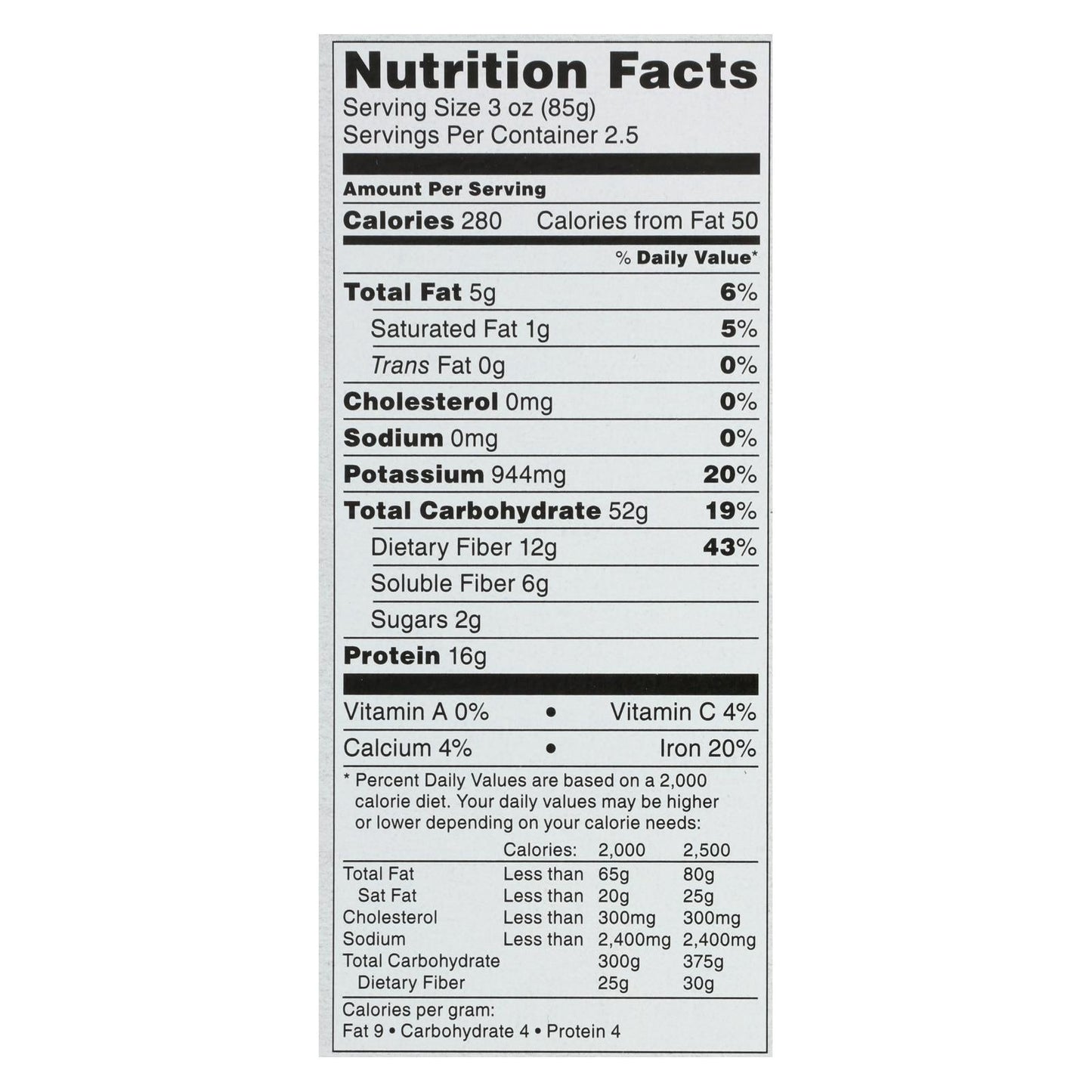 Tolerant Pasta - Chickpea Roti (8 Oz., Pack of 6)