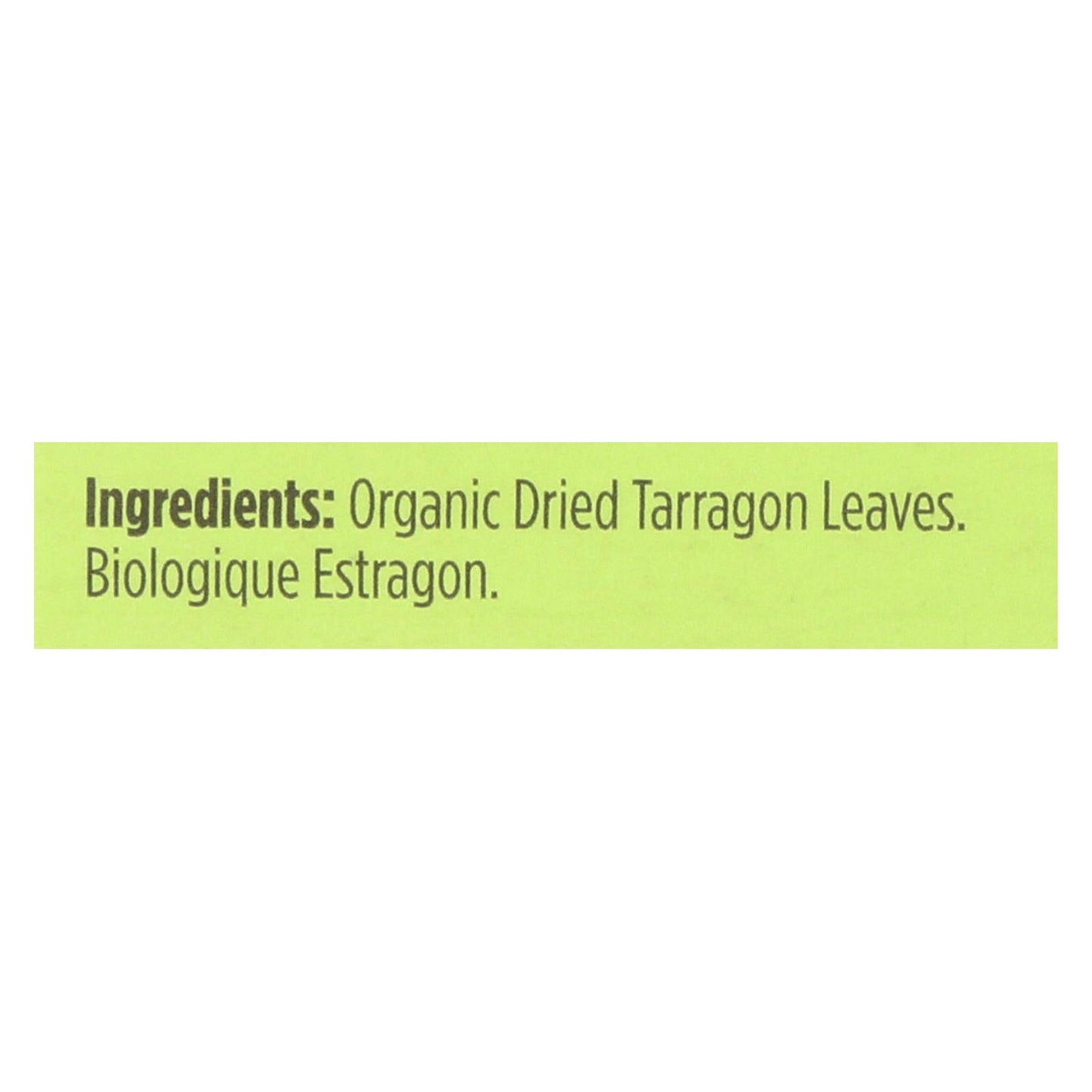 Spicely Organics Organic Tarragon - 6 Pack, 0.1 Oz. Each