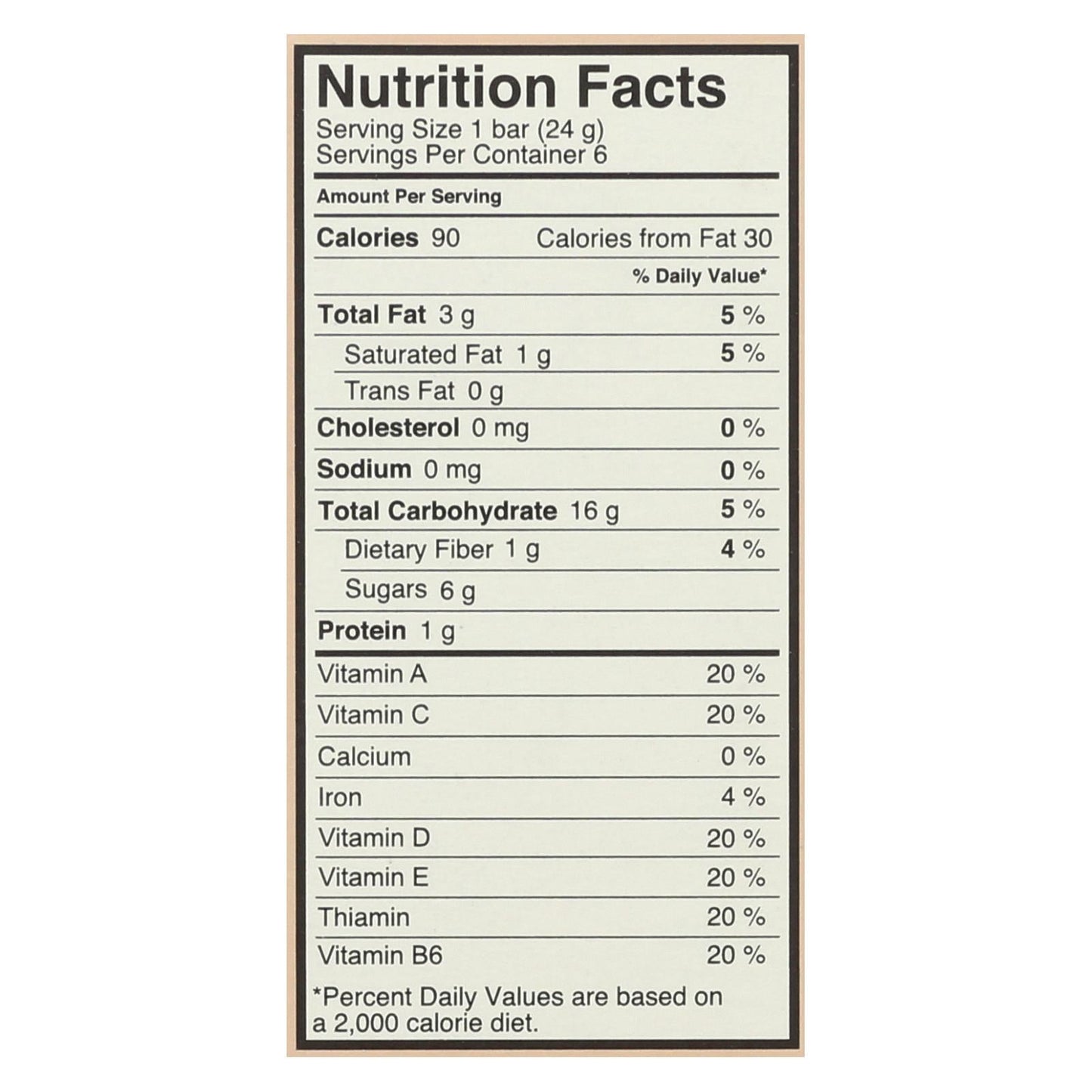 Made Good Chocolate Chip Granola Bars (Pack of 6 - 5 Oz.)