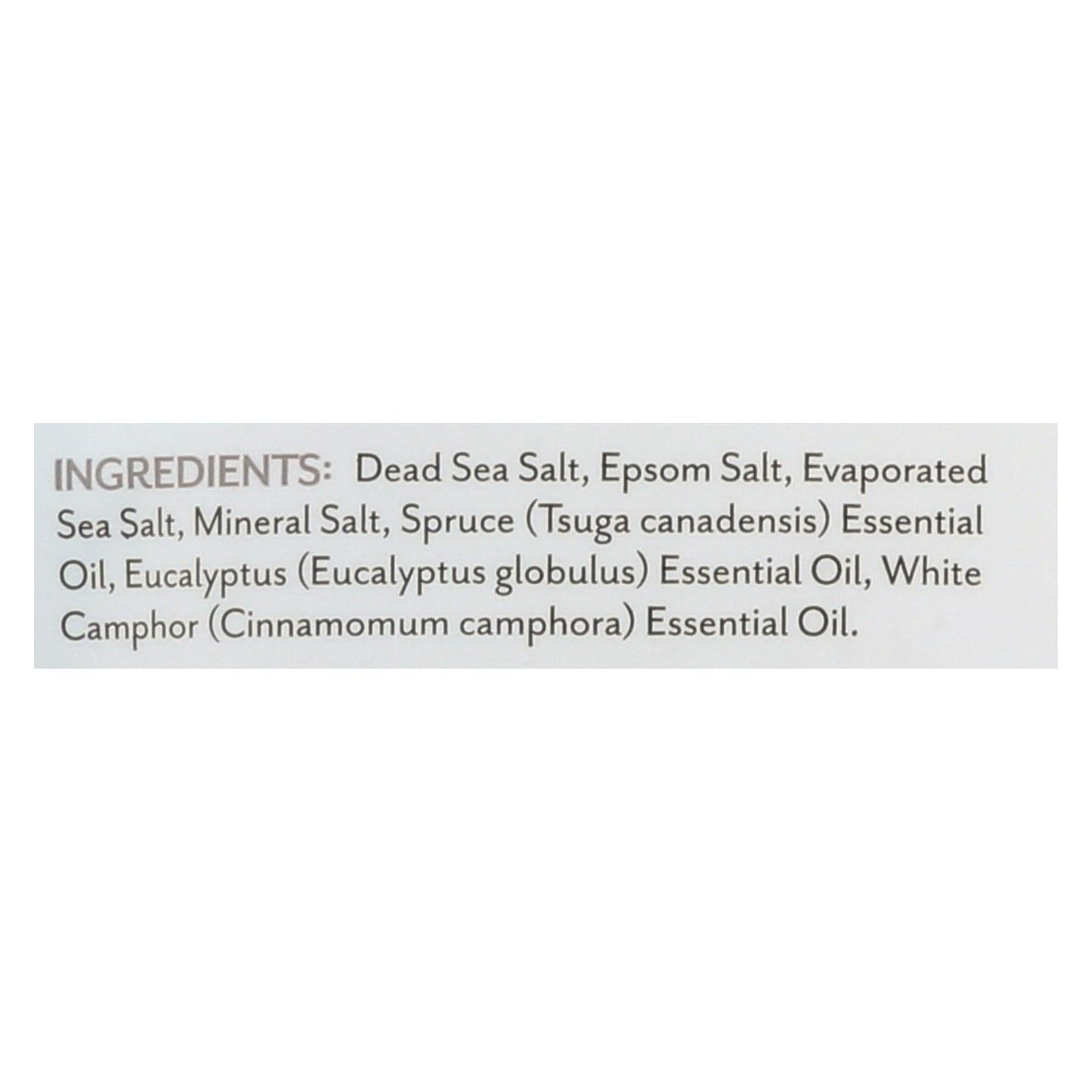 Soothing Touch Bath Salts: Eucalyptus & Spruce Tranquility - 32 Oz.