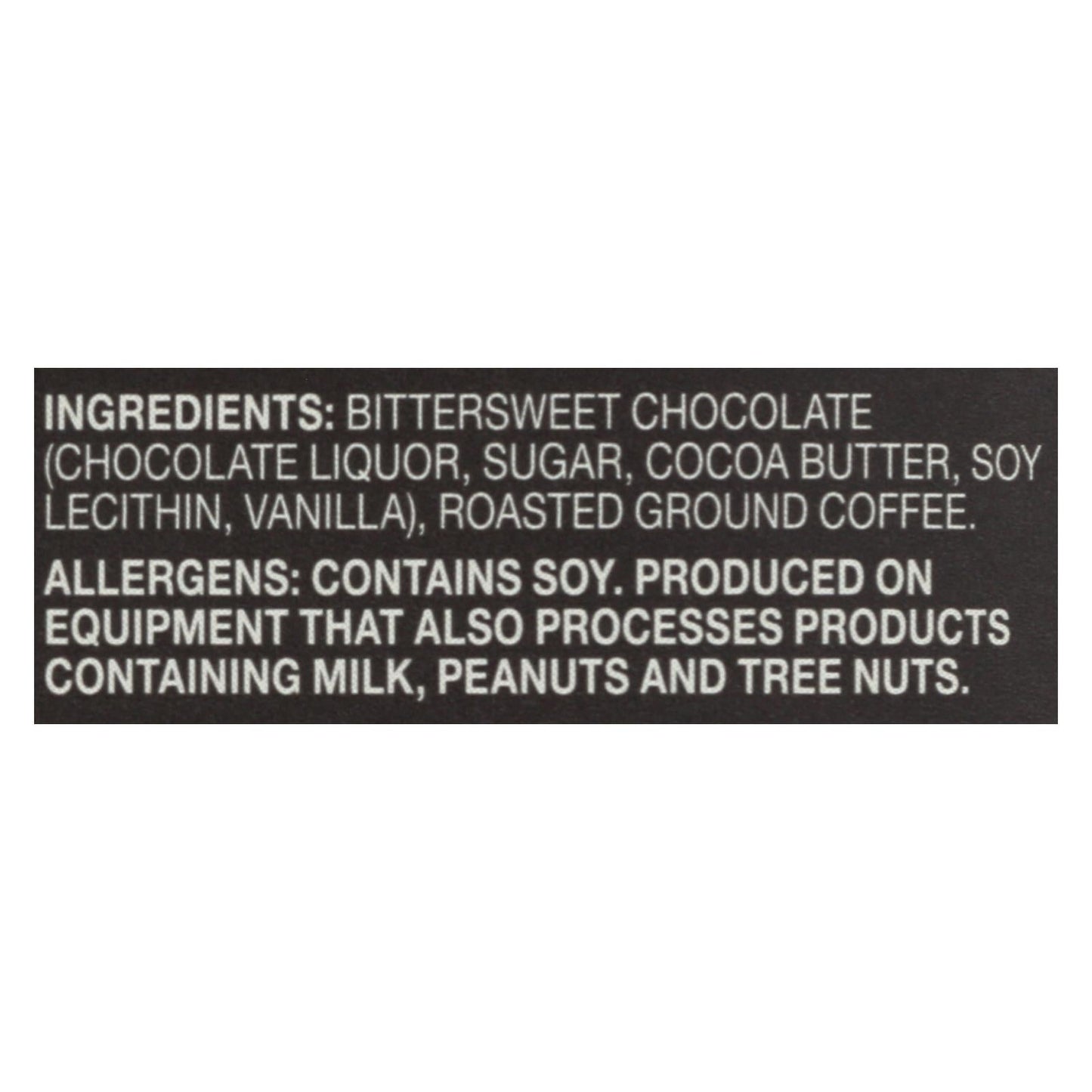 Endangered Species Natural Chocolate Bars (Pack of 12) - Dark Chocolate with 72% Cocoa, Espresso Beans and 3 Oz. Bars