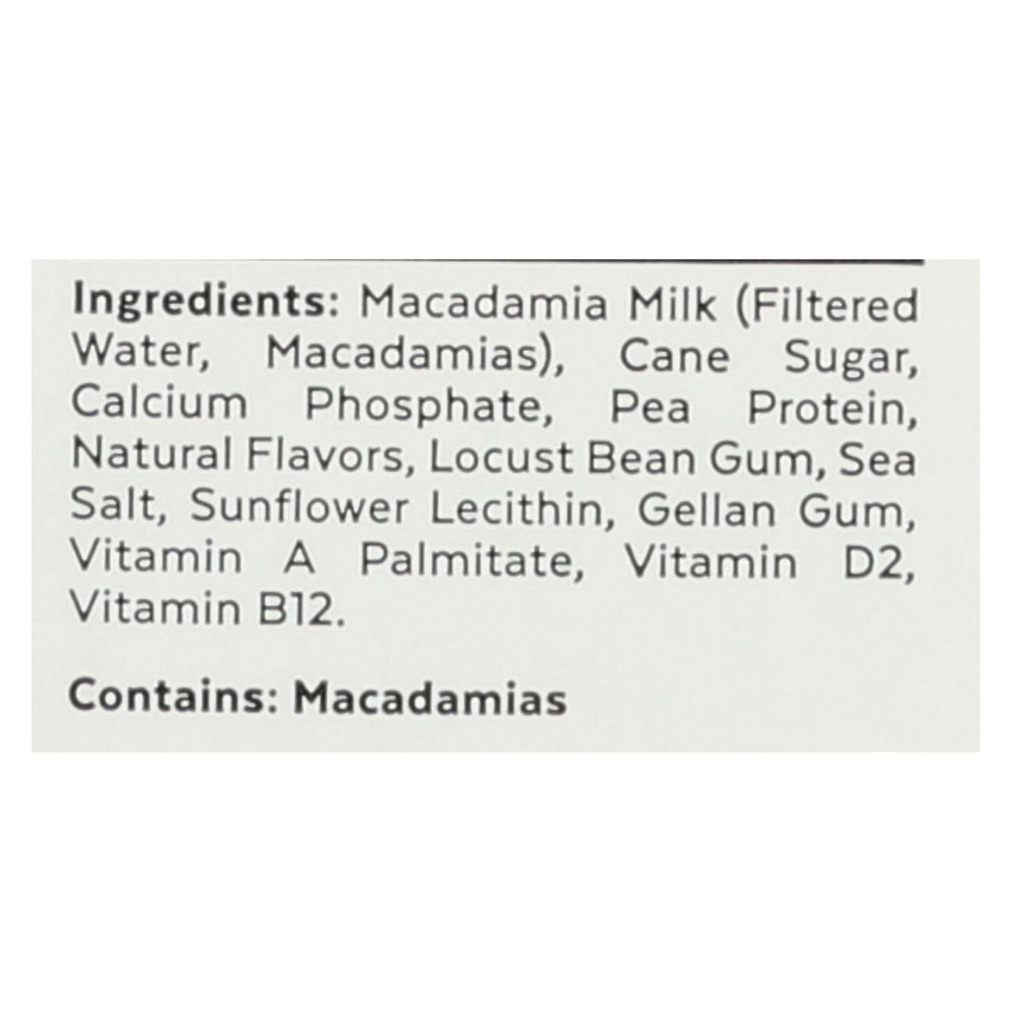 Milkadamia Original Plant Milk, 6 Pack of 32 Oz Cartons