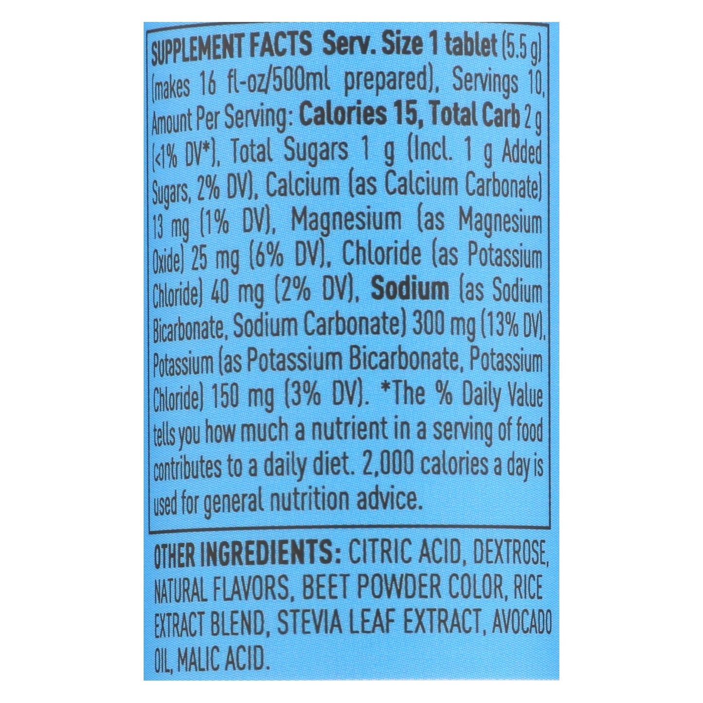 Nuun Active Fruit Punch Hydration Drink Tablets (Pack of 8 - 10 Tablets)
