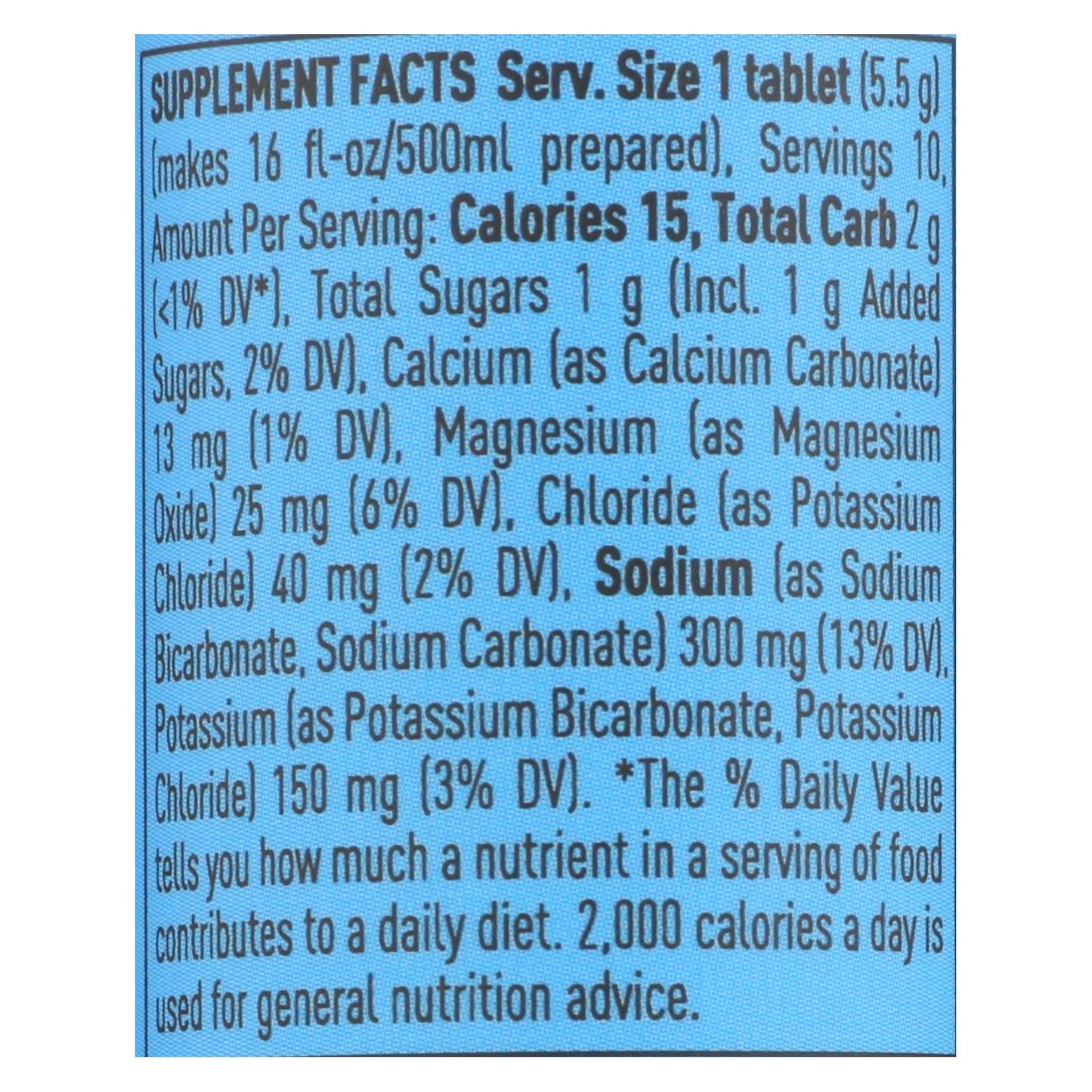 Nuun Active Fruit Punch Hydration Drink Tablets (Pack of 8 - 10 Tablets)