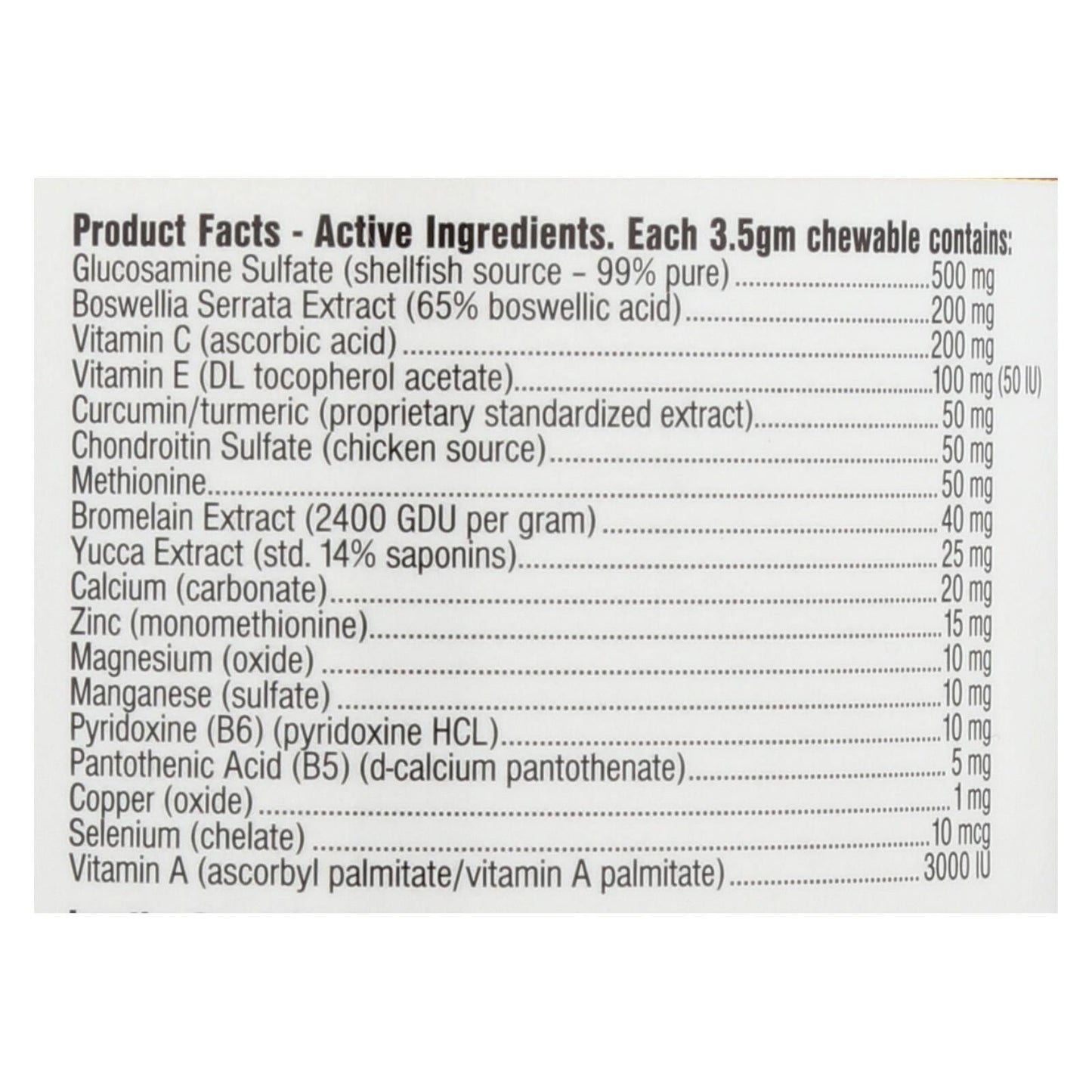 Ark Naturals Joint Rescue for Dogs - 500mg (90 Chewables)